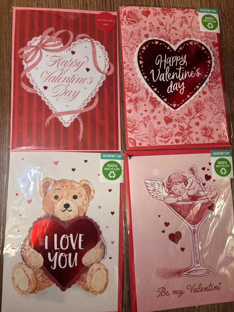 Luxury valentines card