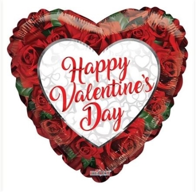 XL happy valentines balloon