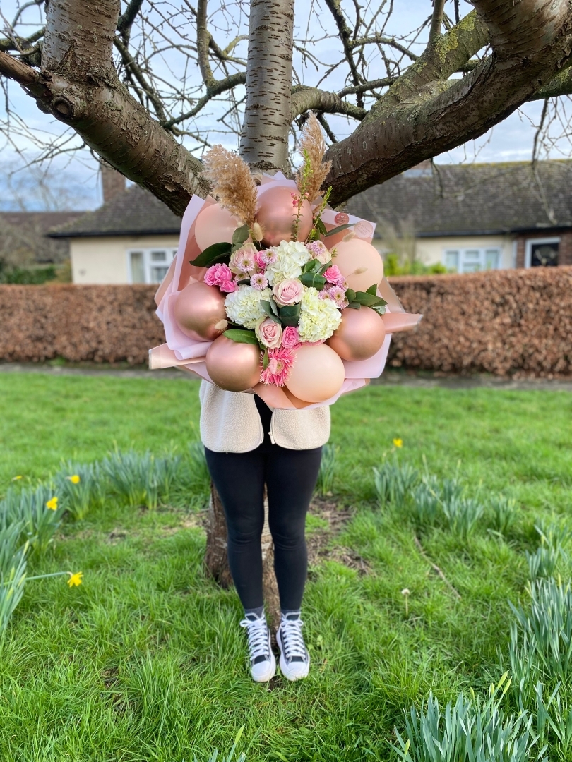 Bloom & balloon bouquet