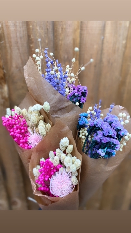 The mini dried bouquet x2