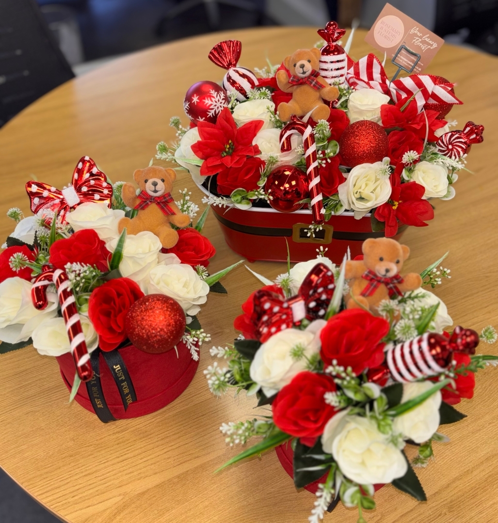 Luxury Christmas hatbox