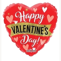 Happy Valentines balloon