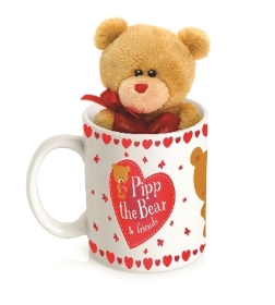 Teddy in mug gift