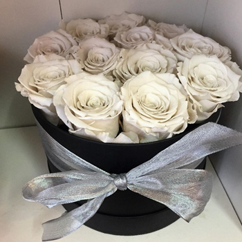 Bespoke Hat Box Flowers